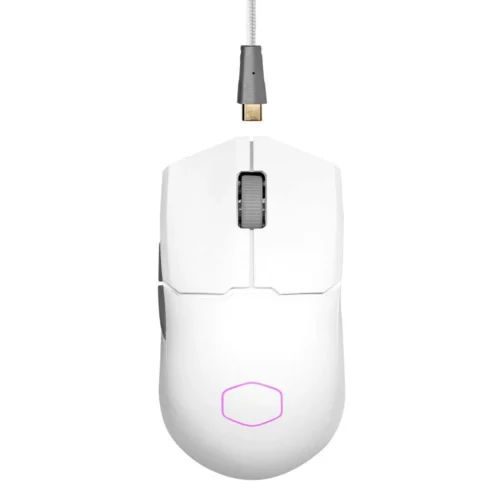 Cooler Master MM712 Hybrid Mouse White Matte 19000 DPI Wireless Lightweight 58g - CM-MM712/HYBRID/WHT (MM-712-WWOH1)