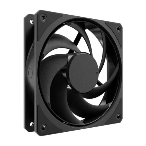 Cooler Master Mobius 120 Black Edition 120mm Cooling Fan 2400RPM 63.1CFM PWM Silent - CM-MOBIUS 120 BLACK EDITION (MFZ-M2NK-21NPK-R1)