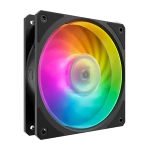 Cooler Master Mobius 120P ARGB Black 120mm Cooling Fan 2400RPM 75.2CFM ARGB PWM - CM-MOBIUS 120P ARGB (MFZ-M2DN-24NP2-R1)