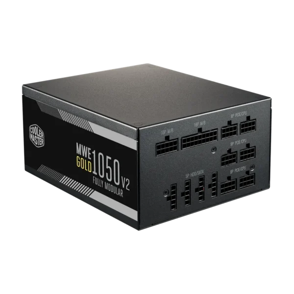 Cooler Master MWE Gold V2 1050W 80 PLUS Gold ATX 3.0 Fully Modular Power Supply 135mm Fan PCIe 5.0 - CM-MWE GOLD V2 1000W PCIE 5
