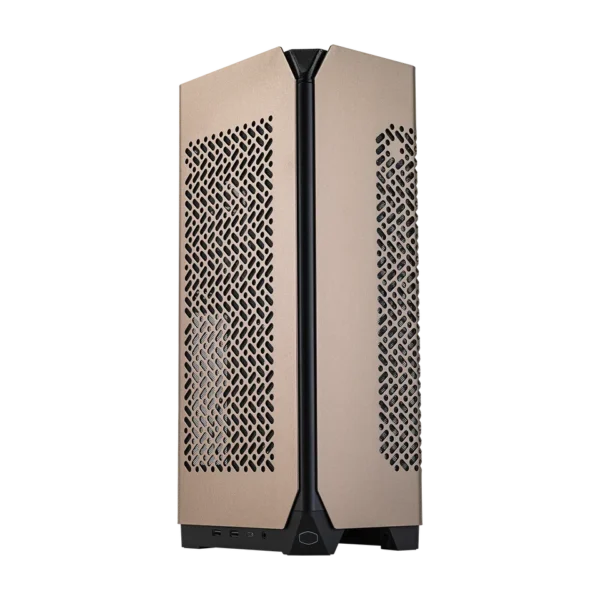 Cooler Master Ncore 100 Max Bronze Edition Mini-ITX Case 850W SFX PSU 120mm AIO Cooler PCIe 4.0 Riser Aluminum Panels - CM-NCORE 100 MAX BRONZE (NR100-ZNNN85-SL0)
