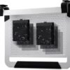 Cooler Master NotePal U2 Plus Silver Laptop Cooling Pad Dual 80mm Fans USB Powered Supports 17-Inch Laptops - CM-NOTEPAL U2 PLUS/SLVR (R9-NBC-U2PS-GP)
