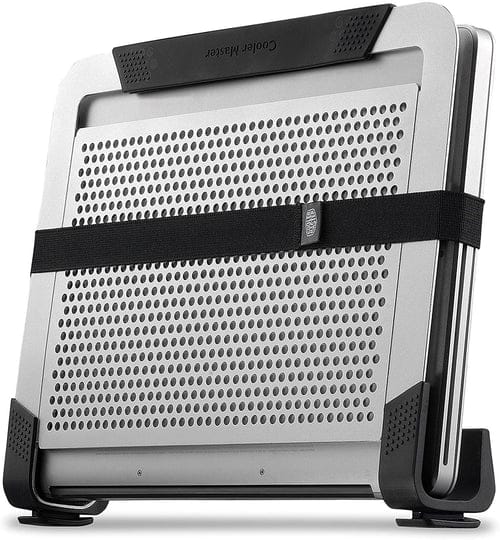 Cooler Master NotePal U2 Plus Silver Laptop Cooling Pad Dual 80mm Fans USB Powered Supports 17-Inch Laptops - CM-NOTEPAL U2 PLUS/SLVR (R9-NBC-U2PS-GP)