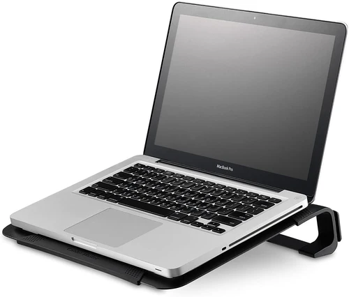 Cooler Master NotePal U2 Plus Silver Laptop Cooling Pad Dual 80mm Fans USB Powered Supports 17-Inch Laptops - CM-NOTEPAL U2 PLUS/SLVR (R9-NBC-U2PS-GP)