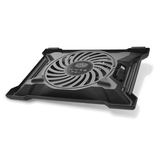 Cooler Master NotePal X-Slim II Laptop Cooling Pad 200mm Silent Fan USB Hub Supports 17-Inch Laptops - CM-NOTEPAL X-SLIM2 (R9-NBC-XS2K-GP)