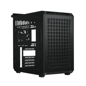 Cooler Master Qube 500 Flatpack Black ATX Mid Tower Case 1x120mm Fan Dual Tempered Glass Modular Design - CM-Q500 FLATPACK (Q500-KGNN-S00)