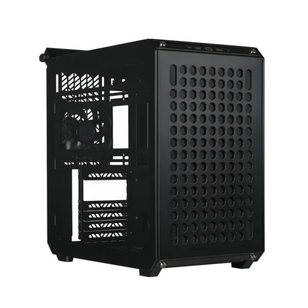 Cooler Master Qube 500 Flatpack Black ATX Mid Tower Case 1x120mm Fan Dual Tempered Glass Modular Design - CM-Q500 FLATPACK (Q500-KGNN-S00)