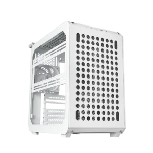 Cooler Master Qube 500 Flatpack White ATX Mid Tower Case 1x120mm Fan Dual Tempered Glass Modular Design - CM-Q500 FLATPACK WHITE (Q500-WGNN-S00)