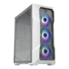 Cooler Master TD500 Mesh V2 White ATX Mid Tower Case 3x120mm SickleFlow ARGB Fans Mesh Front Tempered Glass - CM-TD500 MESH V2 WHITE (TD500V2-WGNN-S00)