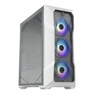Cooler Master TD500 Mesh V2 White ATX Mid Tower Case 3x120mm SickleFlow ARGB Fans Mesh Front Tempered Glass - CM-TD500 MESH V2 WHITE (TD500V2-WGNN-S00)