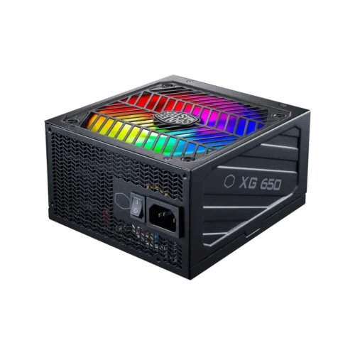 Cooler Master XG Platinum Plus 650W 80 PLUS Platinum ATX Fully Modular Power Supply 135mm Fan PCIe 5.0 - CM-XG PLAT PLUS-650W (MPG-6501-AFBAP-XU2)