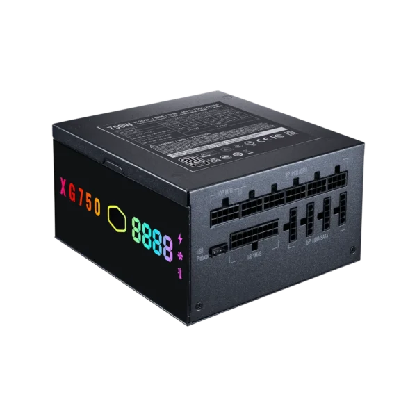 Cooler Master XG Platinum Plus 750W 80 PLUS Platinum ATX Fully Modular Power Supply 135mm Fan PCIe 5.0 - CM-XG PLAT PLUS-750W (MPG-7501-AFBAP-XU2)