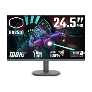 Cooler Master GA2501 24.5-Inch FHD 100Hz IPS Monitor 1ms Adaptive Sync Low Blue Light - CMI-GA2501-US
