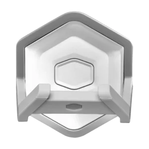 COOLERMASTER MASTERACCESSORY GEM WHITE (MCA-U000R-WPHK00) 1 Cooler Master MasterAccessory Gem White Magnetic Cable Management Holder ARGB - CM-MA GEM WHITE (MCA-U000R-WPHK00)