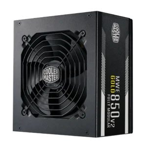Cooler Master MWE Gold V2 ATX 3.1 850W 80 PLUS Gold Fully Modular Power Supply 120mm HDB Fan PCIe 5.0 - CM-MWE GOLD V2-ATX 3.1MOD/850W (MPE-8501-AFAAG-3EU2)
