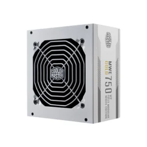 Cooler Master MWE Gold V2 750W 80 PLUS Gold Fully Modular Power Supply White 120mm HDB Fan PCIe 5.0 - CM-MWE GOLD V2 FM 750W WHITE (MPE-7501-AFAAG-3GU2)