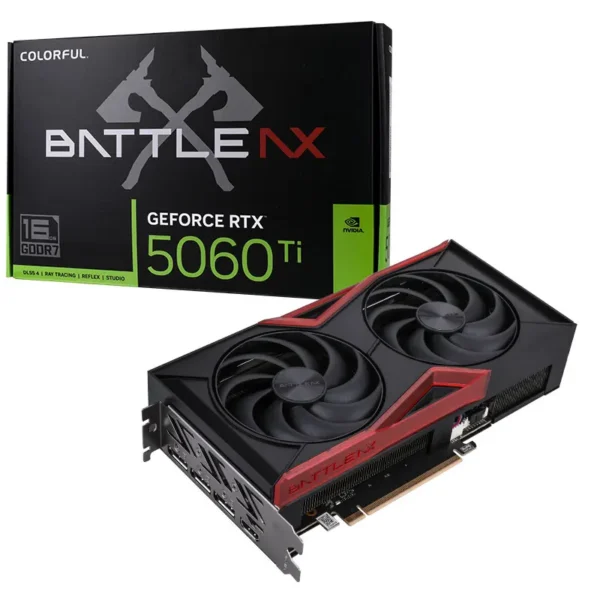 GEFORCE RTX5060Ti NB DUO 16GB-V 1 COLORFUL RTX 5060 Ti NB Duo 16GB GDDR7 Blackwell PCIe 5.0 DLSS 4 - GEFORCE RTX5060Ti NB DUO 16GB-V