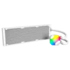 Montech Hyperflow ARGB 360 White AIO Liquid Cooler 360mm Radiator 3x120mm ARGB PWM Fans - Hyperflow ARGB 360 White
