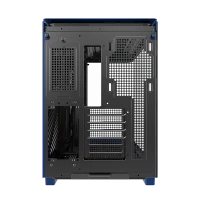 Montech King 95 Blue ATX Mid Tower Case 2x140mm ARGB Fans Dual Tempered Glass Curved Front Mesh Side - King 95 Blue
