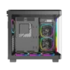 King 95 Pro Black 4 Montech King 95 Pro Black ATX Mid Tower Case 2x140mm ARGB Fans Dual Tempered Glass Curved Front Mesh Side - King 95 Pro Black