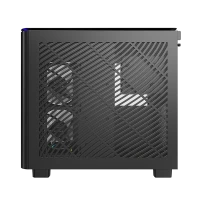 King 95 Pro Black 6 Montech King 95 Pro Black ATX Mid Tower Case 2x140mm ARGB Fans Dual Tempered Glass Curved Front Mesh Side - King 95 Pro Black