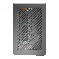 King 95 Pro Black 7 Montech King 95 Pro Black ATX Mid Tower Case 2x140mm ARGB Fans Dual Tempered Glass Curved Front Mesh Side - King 95 Pro Black