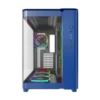King 95 Pro Blue 3 Montech King 95 Pro Blue ATX Mid Tower Case 2x140mm ARGB Fans Dual Tempered Glass Curved Front Mesh Side - King 95 Pro Blue
