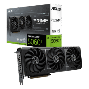 ASUS Prime GeForce RTX 5060 Ti 16GB GDDR7 NVIDIA Blackwell PCIe 5.0 Triple Fan Graphics Card DLSS 4 Ray Tracing SFF Ready - PRIME-RTX5060TI-16G