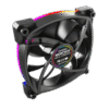 Montech RX120 PWM Black 120mm Cooling Fan 1600RPM 59CFM PWM Control - RX120 PWM Black