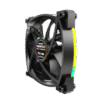 Montech RX120 PWM Black 120mm Cooling Fan 1600RPM 59CFM PWM Control - RX120 PWM Black