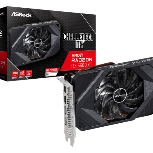 Asrock AMD Radeon RX 6600 XT Challenger ITX 8GB Graphics Card - RX6600XT CLI 8G