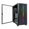 Montech Sky One Lite Black ATX Mid Tower Case 3x120mm ARGB Fans Mesh Front Tempered Glass Side ARGB Lighting Strip - 4710562746884
