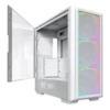 Sky Two GX White 2 Montech Sky Two GX White ATX Mid Tower Case 3x140mm 1x120mm ARGB Fans Dual Tempered Glass Mesh Top - Sky Two GX White