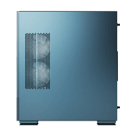 Montech Sky Two Morocco Blue ATX Mid Tower Case 3x140mm 1x120mm ARGB Fans Dual Tempered Glass Mesh Top - 4710562747652