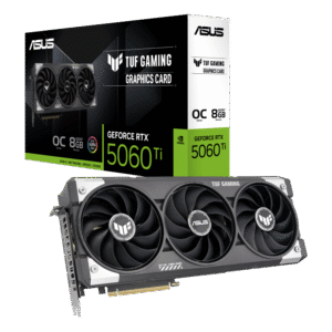 ASUS TUF Gaming GeForce RTX 5060 Ti OC Edition 8GB GDDR7 NVIDIA Blackwell PCIe 5.0 Triple Fan Graphics Card DLSS 4 Ray Tracing - TUF-RTX506stands for RTX5060TI-O8G-GAMING