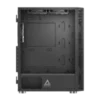 Montech X3 Glass Black ATX Mid Tower Case 3x120mm Front 2x120mm Top 1x120mm Rear ARGB Fans Glass Front - X3 Glass Black