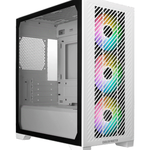 Cooler Master Elite 301 Lite White ATX Mid Tower Case 1x120mm Fan Mesh Front USB 3.0 - CM-ELITE 301 LITE WHITE