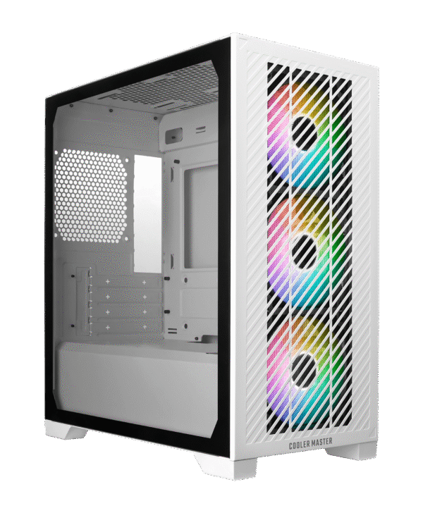 Cooler Master Elite 301 Lite White ATX Mid Tower Case 1x120mm Fan Mesh Front USB 3.0 - CM-ELITE 301 LITE WHITE