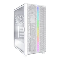 Montech Sky One Lite White ATX Mid Tower Case 3x120mm ARGB Fans Mesh Front Tempered Glass Side ARGB Lighting Strip - 4710562746891