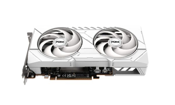 SAPPHIRE PURE AMD Radeon RX 9060 XT 16GB GDDR6 Graphics Card with RDNA 4 Architecture and Dual-X Cooling - SPR-11350-02-20G