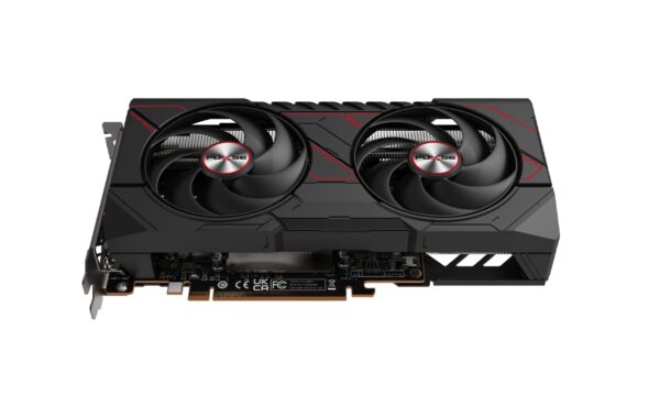 SAPPHIRE PULSE AMD Radeon RX 9060 XT 16GB GDDR6 Graphics Card with RDNA 4 Architecture and Dual-X Cooling - SPR-11350-03-20G