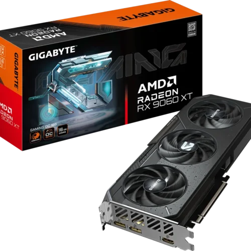 Gigabyte AMD Radeon RX 9060 XT GAMING OC 16G 16GB GDDR6 Graphics Card - GV-R9060XTGAMING-OC-16GD