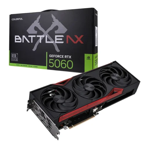 Colorful GeForce RTX 5060 NB EX 8GB GDDR7 Graphics Card - COLORFUL GEFORCE RTX5060 NB EX 8GB-V (TRI FAN)