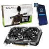 GALAX RTX 3050 EX Black 6GB GDDR6 Ada Lovelace Graphics Card Dual Fan DLSS 3 - 35NRLDHP9ODV