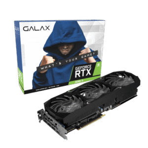 GALAX RTX 3080 Ti SG 1-Click OC 12GB GDDR6X Ampere Graphics Card Triple Fan DLSS 2 ARGB - 38IOM5MD99DD