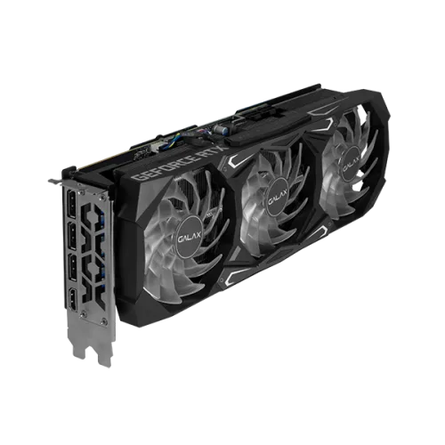 GALAX RTX 3080 Ti SG 1-Click OC 12GB GDDR6X Ampere Graphics Card Triple Fan DLSS 2 ARGB - 38IOM5MD99DD