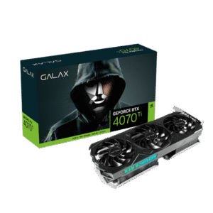 GALAX RTX 4070 Ti EX Gamer Black 1-Click OC 12GB GDDR6X Ada Lovelace Graphics Card Triple Fan DLSS 3 ARGB - 47IOM7MD7AEG