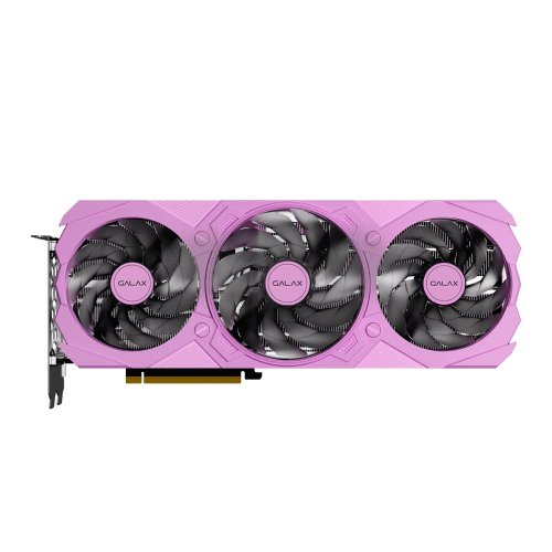 GALAX RTX 4070 EX Gamer Pink 12GB GDDR6X Ada Lovelace Graphics Card Triple Fan DLSS 3 ARGB - 47NOM7MD7LPK
