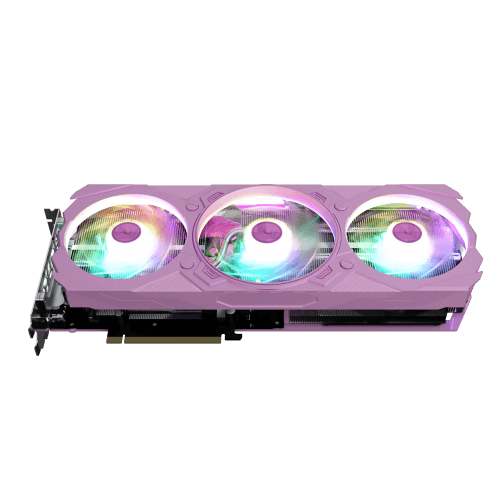 GALAX RTX 4070 EX Gamer Pink 12GB GDDR6X Ada Lovelace Graphics Card Triple Fan DLSS 3 ARGB - 47NOM7MD7LPK