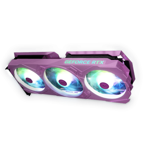 GALAX RTX 4070 EX Gamer Pink 12GB GDDR6X Ada Lovelace Graphics Card Triple Fan DLSS 3 ARGB - 47NOM7MD7LPK